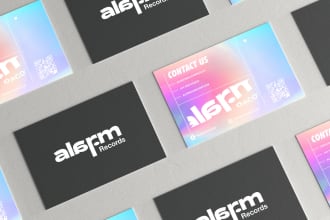 design a professional  business card or stationery