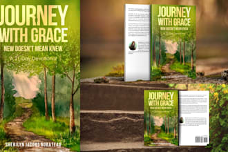 design stunning book cover design, kindle cover design