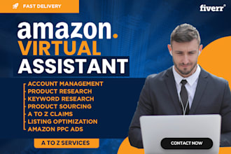 be your amazon virtual assistant, private label, wholesale va
