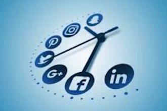 create 2023 SEO based all social media account and business pages