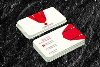 do professional business card design with qr code or modern and creative design
