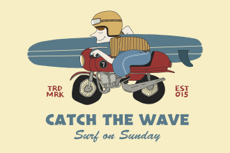 create vintage retro cartoon mascot character illustration