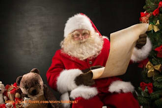 design create excellent christmas animation video
