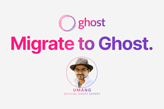 migrate your website to ghost cms blog