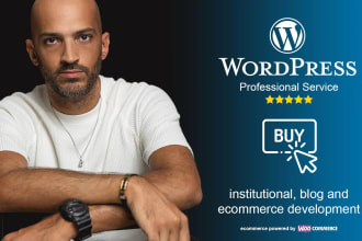 wordpress business or ecommerce woocommerce website