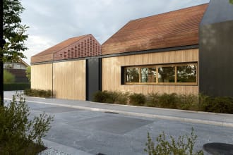 create an architectural 3d rendering