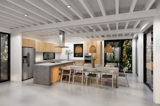 create photorealistic interior render