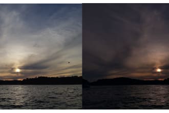 can modify the light of photos with photoshop and eliminate the imperfections