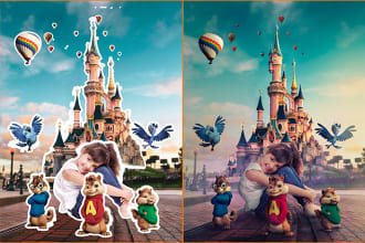 create unique and beautiful photo manipulations