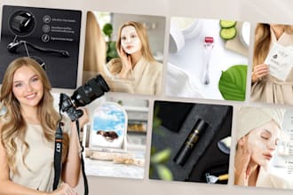 shoot professional product photos with models