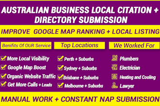 boost local business website and map google ranking