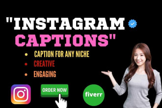 write engaging captions for instagram and facebook