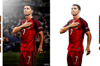 crop images, remove background and objects
