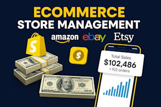be your ecommerce store manager