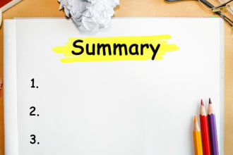 research any topic and provide quality summaries
