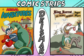 create custom comic strips for you