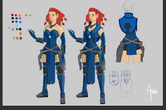 design a character for your game or story
