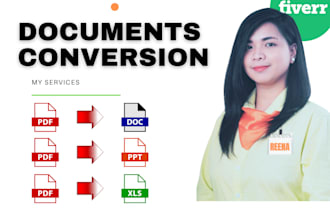 perfectly convert PDF to word, excel and PPT