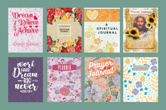 design journal cover for kdp