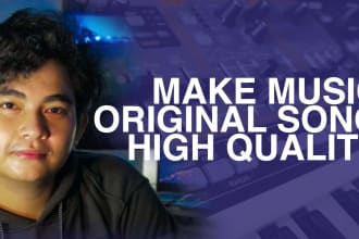 produce a radio ready original beat for your song