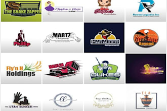 design minimalist luxury business logo with copyrights