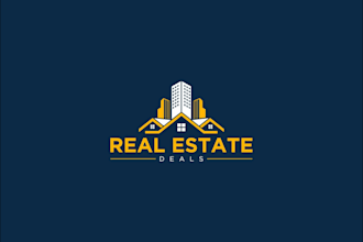 design a real estate logo with copyrights