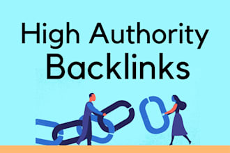 create high authority backlinks to boost SEO