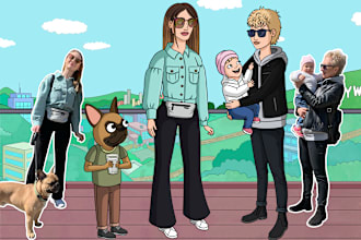 draw you in bojack style