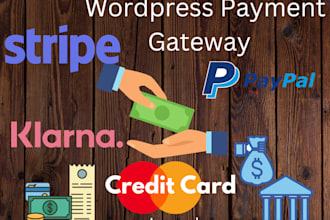 do stripe, paypal, shopify payment gateway integration in wordpress website