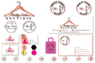 design  signature logo and branding kit