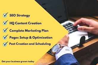 be your SEO social media manager