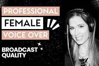 be your female voice over for your e learning, corporate or explainer video