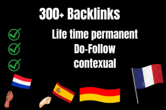 do spanish dutch german french SEO link building backlinks