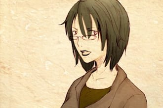 draw manga or anime style any of your request