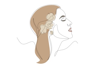 draw continuous line art from your photo