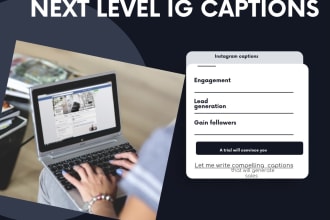 write engaging instagram captions that sell