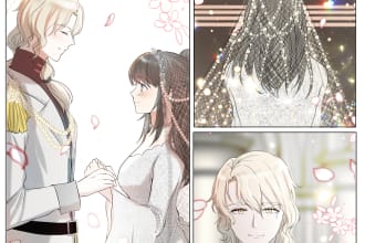 draw comics or webtoon panel in manga and manhwa style