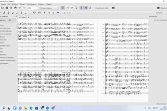 transpose, engrave or transcribe your sheet music