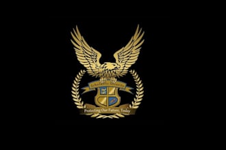 design outstanding security logo with express delivery