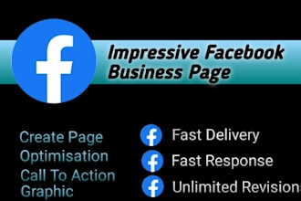 facebook business page create and promote