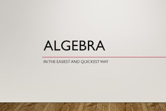 help you in learning algebra in simpler way