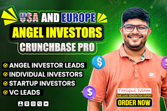 find angel investors, venture capital list, b2b leads, linkedin lead generation