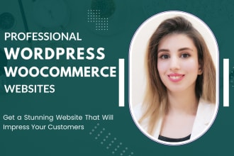 create stunning wordpress woocommerce wix shopify websites for your business