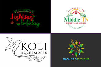 add christmas makeover, snow or santa hat on your logo