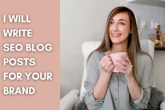 be your SEO blog content writer