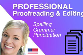 proofread and edit your english document