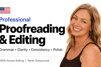 proofread and edit your english document