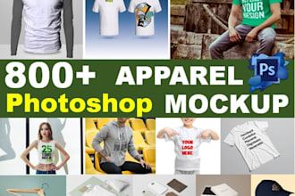 look sharp I can create over 800 different realistic mockup