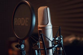 do the male voice over for you