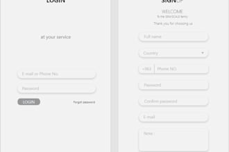 create your desired mobile application